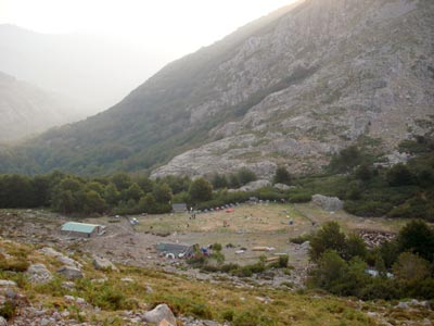 Campground der Bergerie de l'Onda