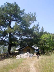 Die obere Yayla mit der Hirtenhütte