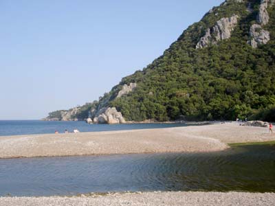 Strand von Olympos